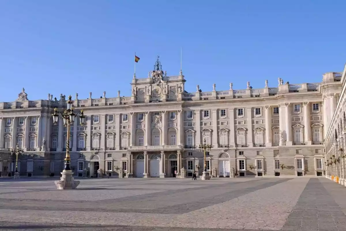Palacio Real situado en Madrid